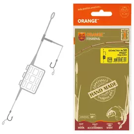 Монтаж Orange #50 Cage Feeder Leadcore 60г (1шт/уп), фото 